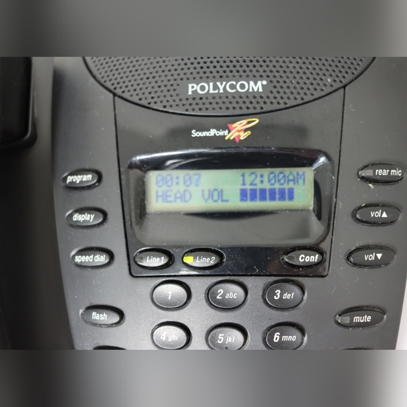 Polycom Spund Point Pro Corded Phone - Picture 3 of 13